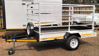 For sale New -  Vtec 2.4m Unbraked Trailer with High Rails