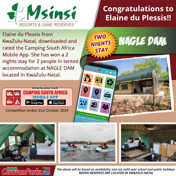 2019 October Camping South Africa Mobile App Competition Winner